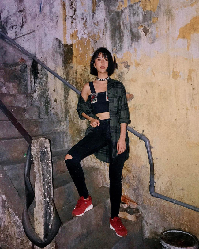 street style chat la the nhung khi du su kien quynh anh shyn lai tu dim minh nhu the nay day