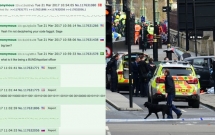 thong diep ma hoa vu khung bo london duoc tung len mang 24 gio truoc do