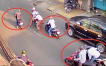 du khach nuoc ngoai bi cuop gan 150 trieu dong tren duong pho o sai gon