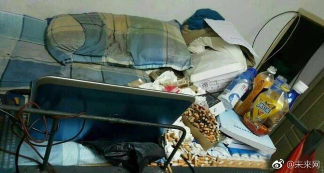 nhung can phong ky tuc ban con hon ca bai rac cua sinh vien trung quoc khien nhieu nguoi hoang hon