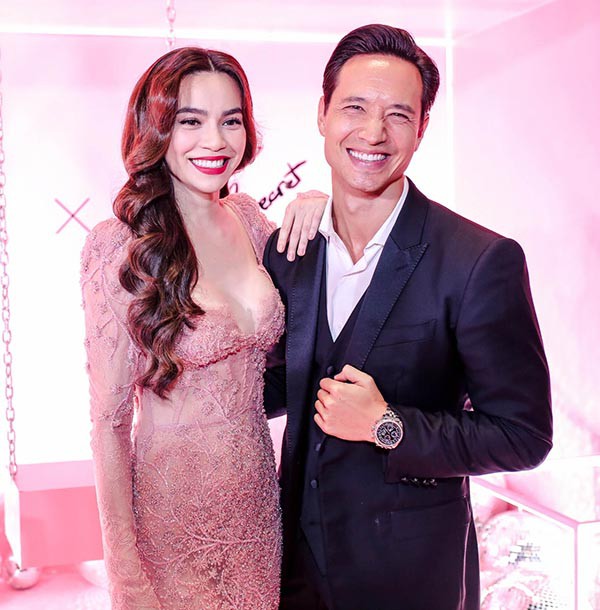 ho ngoc ha mac goi cam cong khai tinh tu voi kim ly truoc dam dong