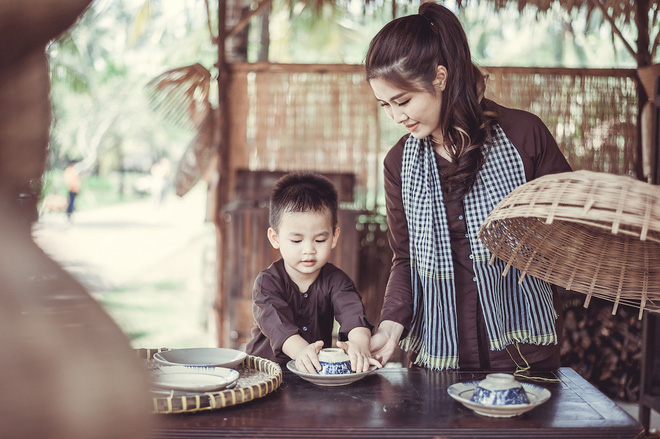 bo anh moi day hanh phuc cua gia dinh dang khoi thuy anh