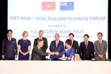 Nhiều thỏa thuận hợp tác được ký kết tại Diễn đàn Doanh nghiệp Việt Nam - New Zealand