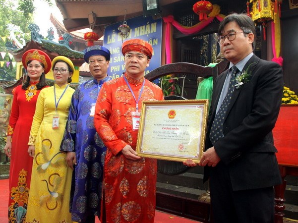 le hoi den ha den thuong den y la duoc cong nhan la di san van hoa phi vat the quoc gia