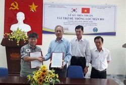 sunflower mission cai tao truong hoc tai ben tre