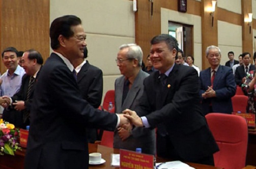 nguyen thu tuong nguyen tan dung tiep xuc cu tri hai phong