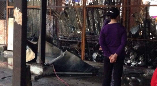 hai duong chay cho trung tam thanh pho