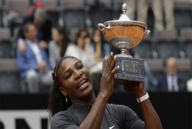 serena williams dang quang rome masters lan thu 4