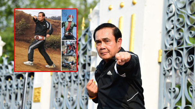dan mang thich thu voi hinh anh thu tuong thai lan prayuth chanocha tha dang chuyen nghiep nhu nguoi mau quang cao