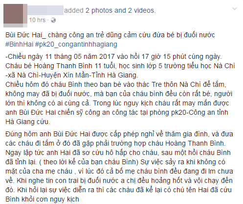 chang cong an tre o ha giang nhanh tri cuu be trai bi duoi nuoc qua con nguy kich