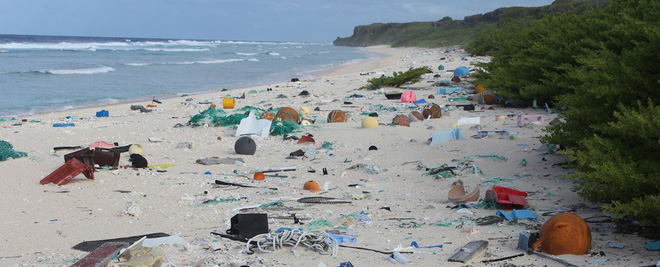 hon dao o nam thai binh duong nay la noi bi o nhiem rac thai nhua nang nhat tren the gioi