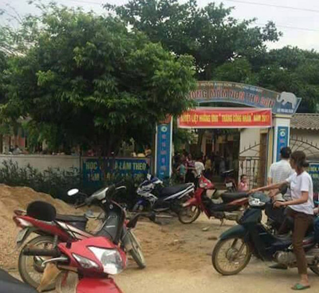 dung hop dong 2 nhan vien mua ga chua dam bao an toan cho tre mam non