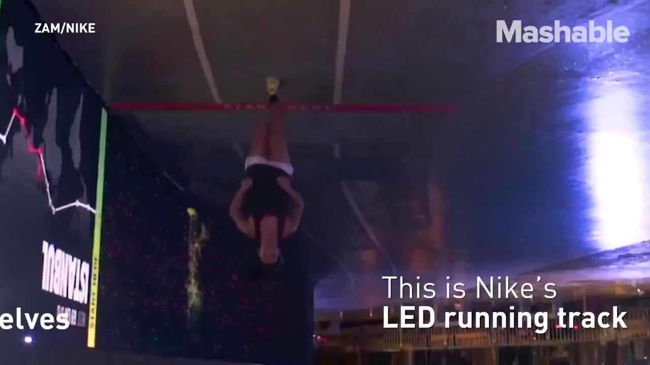 nike ra mat duong chay led dau tien tren the gioi cho phep nguoi tham gia tu chay dua voi chinh minh