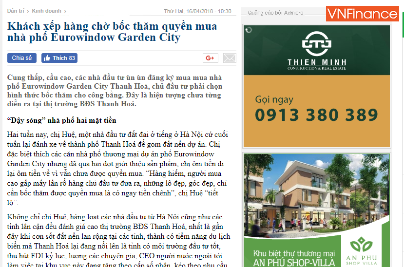 du an eurowindow garden city thanh hoa chao ban ram ro du an van chi la bai dat trong