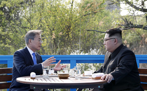 gan 1 tuan sau thuong dinh han quoc van chua dien dam tq ra ria o ban dao trieu tien