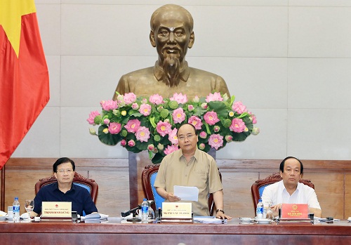 thu tuong lam viec voi cac tinh dbscl ve chong sat lo