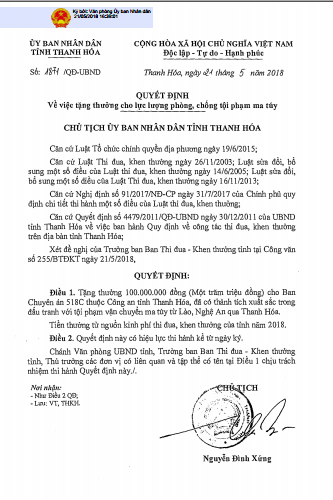 thanh hoa bat 2 doi tuong van chuyen 60 banh heroin cung nhieu tang vat co lien quan