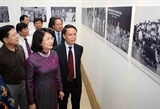 Chân thực Triển lãm ảnh 70 năm thi đua yêu nước giữa lòng Thủ đô