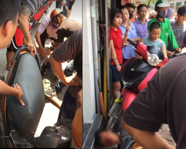 ha noi giua trua nang nam thanh nien nghi ngao da cam dao dam hang loat nguoi tren pho pham ngoc thach