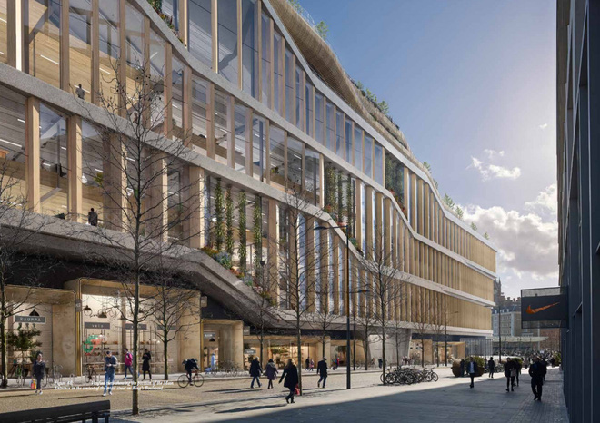 google lai khien nhan vien van phong tren toan the gioi ghen ti khi tiet lo hinh anh van phong moi dep nhu mo tai london