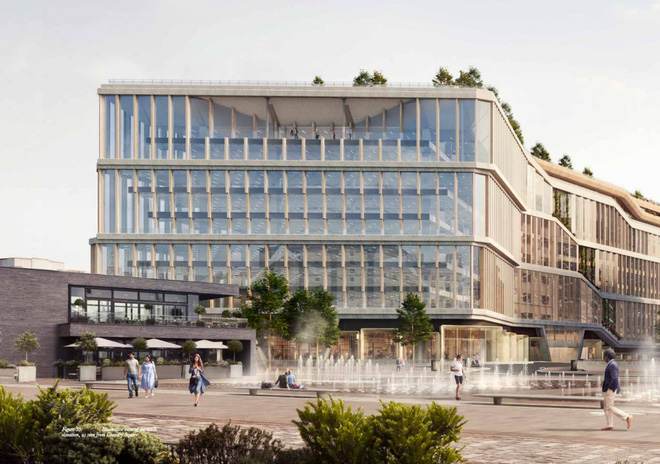 google lai khien nhan vien van phong tren toan the gioi ghen ti khi tiet lo hinh anh van phong moi dep nhu mo tai london