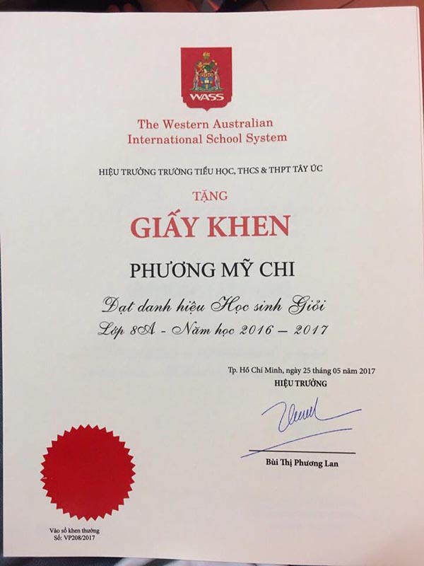 ket qua hoc tap cua phuong my chi sau thoi gian dai ban ron kiem tien