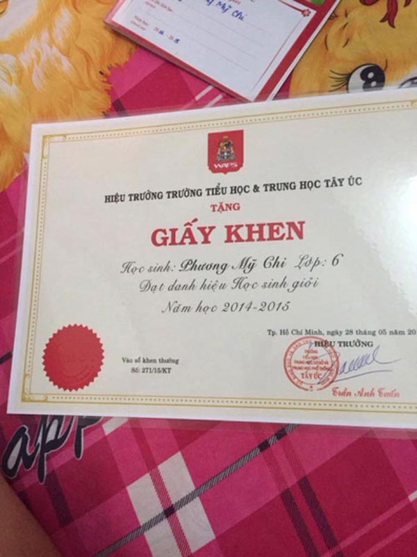 ket qua hoc tap cua phuong my chi sau thoi gian dai ban ron kiem tien