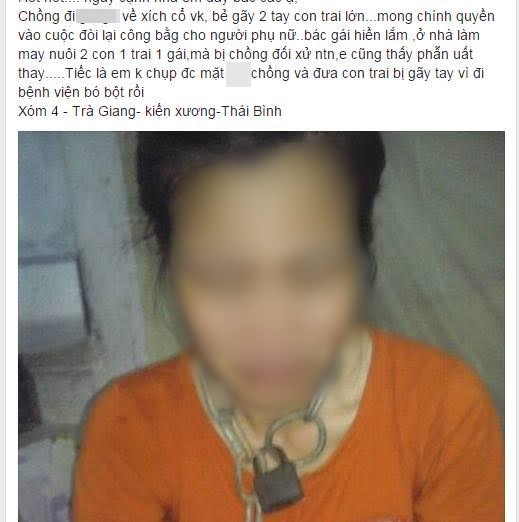 thai binh mau thuan gia dinh chong xich co vo be gay tay con trai