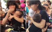 thuc hu viec nguoi dan ong tu nhan la chong de dan canh hanh hung nguoi phu nu bat coc tre em