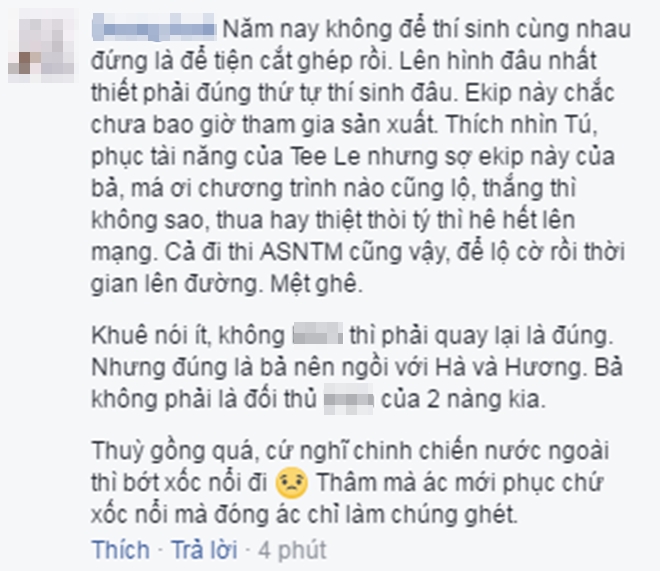 e kip minh tu to ban to chuc the face viet cat ghep uu ai lan khue