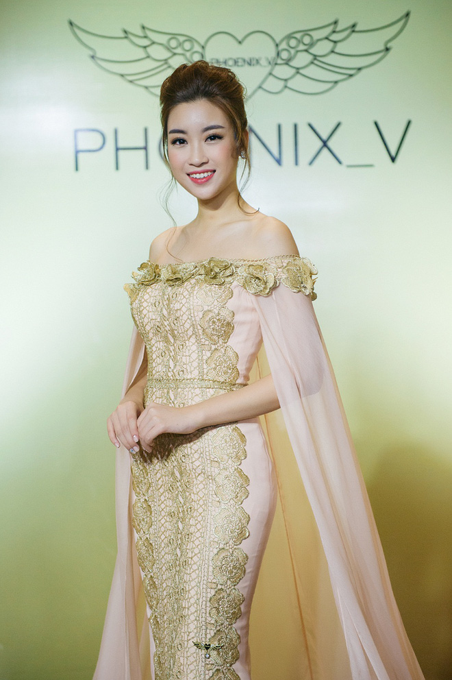 hoa hau my linh sang campuchia de ung ho vu thu phuong