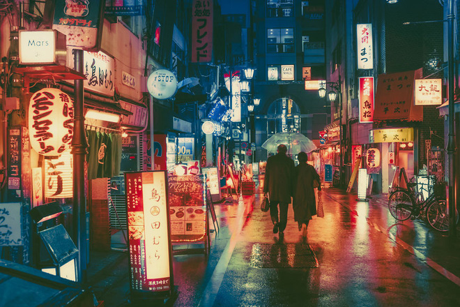 co mot tokyo lung linh va huyen dieu khi dem ve