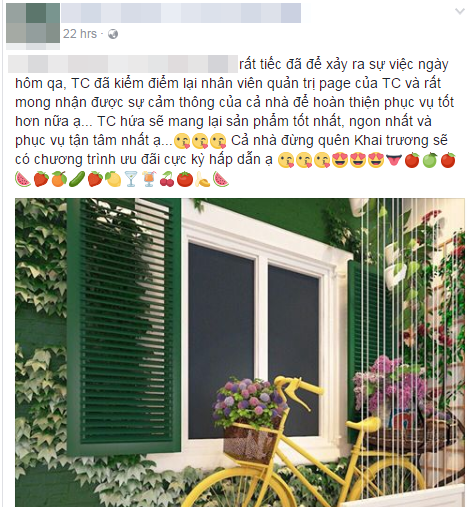 xung minh hay em khi di xin viec cau chuyen o quan tra sua khien cu dan mang ram ro tranh cai