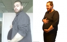 chang trai mang bau 4 thang lai con la dua con thu hai khien nhieu nguoi ngac nhien