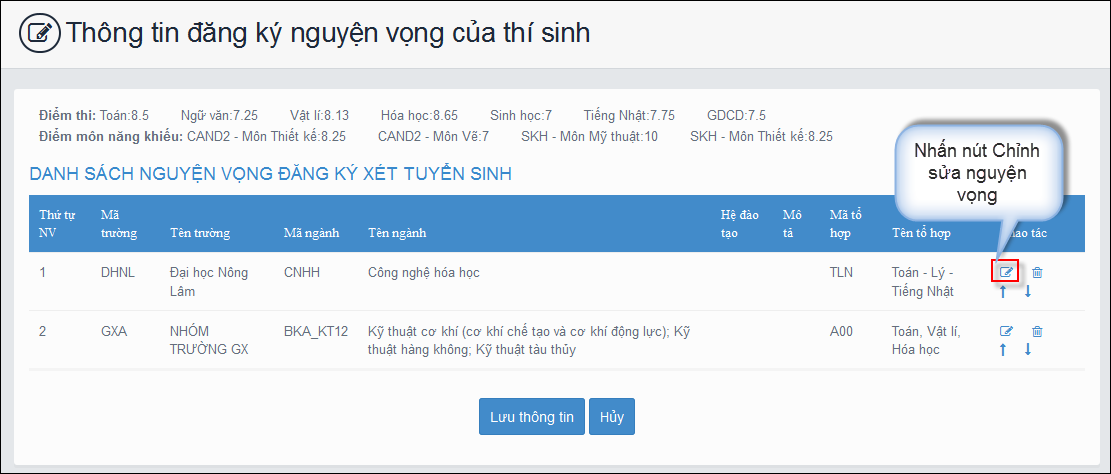thi sinh co co hoi duy nhat de thay doi nguyen vong xet tuyen dai hoc