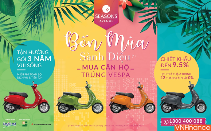 qua tang 4 mua sanh dieu tri gia hang ty dong cho khach mua can ho seasons avenue