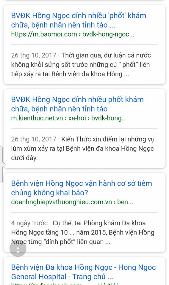 tiep baibenh vien hong ngoc van hanh co so tiem chung khong khai bao nghi van bao cao thieu trung thuc