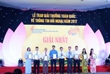 giai thuong toan quoc ve thong tin doi ngoai nam 2019 30 tac gia nhom tac gia la nguoi nuoc ngoai tham gia