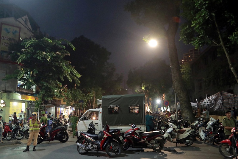 toan canh vu cay do de nat 2 xe may khien 5 nguoi nhap vien tai ha noi