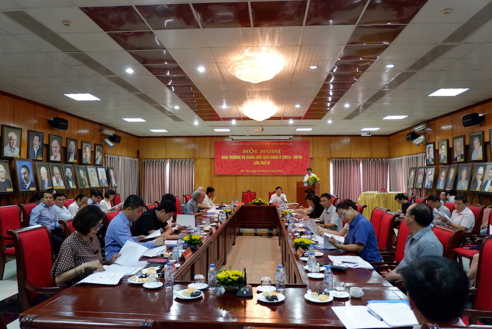 hoi nghi ban thuong vu doan chu tich lien hiep cac to chuc huu nghi viet nam lan thu ix khoa v