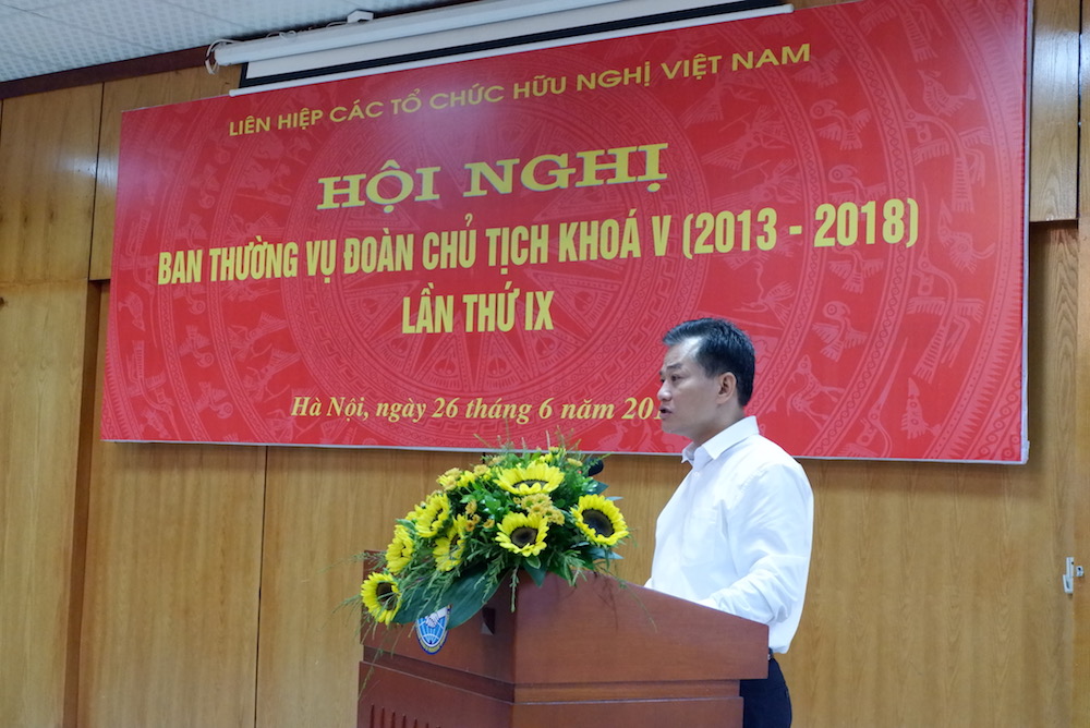 hoi nghi ban thuong vu doan chu tich lien hiep cac to chuc huu nghi viet nam lan thu ix khoa v