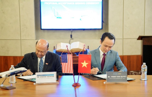 reuters bamboo airways ky thoa thuan mua 20 may bay boeing 787 9 dreamliner tri gia 56 ty usd