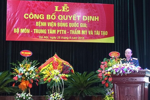 cong bo quyet dinh thanh lap benh vien bong quoc gia