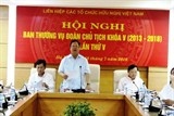 hoi nghi ban thuong vu doan chu tich lien hiep cac to chuc huu nghi viet nam khoa v