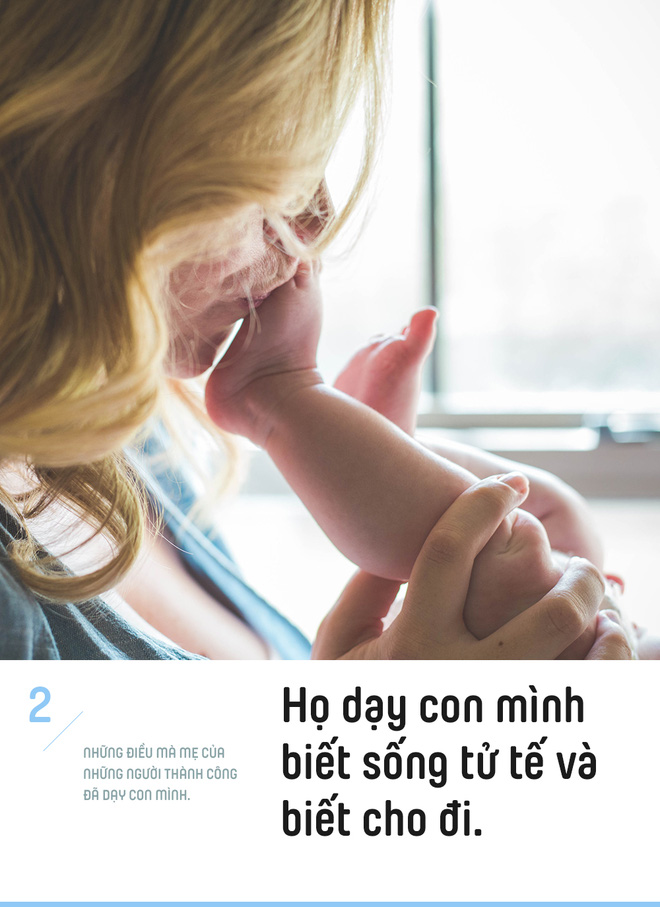 me cua nhung vi nhan chi lam vai dieu khac biet nhung da giup con thanh cong suot cuoc doi