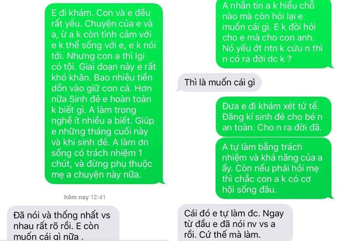 co gai bi ca nha nguoi yeu ep pha thai vi thay boi phan tuoi be khong hop de ra 3 doi deu kho