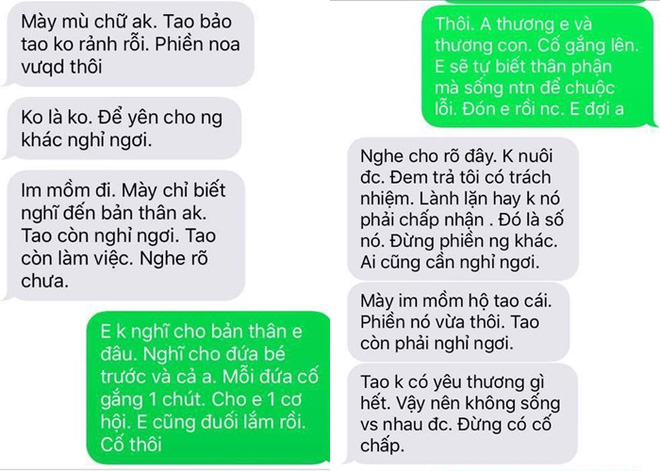 co gai bi ca nha nguoi yeu ep pha thai vi thay boi phan tuoi be khong hop de ra 3 doi deu kho