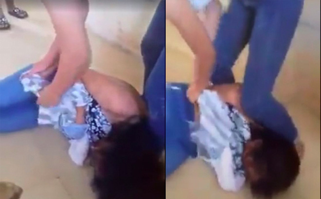 hai duong mau thuan ca nhan nu sinh cap 2 bi ban hanh hung lot do trong lop hoc