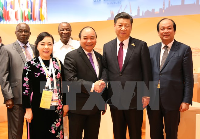 thu tuong gap go lanh dao nhieu nuoc lien minh chau au va who