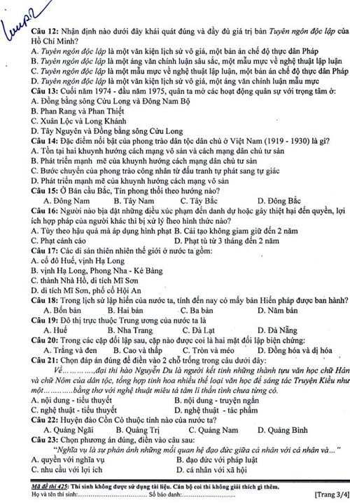 de thi nang khieu bao chi nam 2017 cua hoc vien bao chi